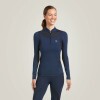 Ariat Ascent 1/4 Zip női baselayer, L AR10039198L