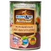 Happy&Fit Natural Dog Konzerv Csirke & Szarvas Almával & Sáfrányolajjal 400g HF90784