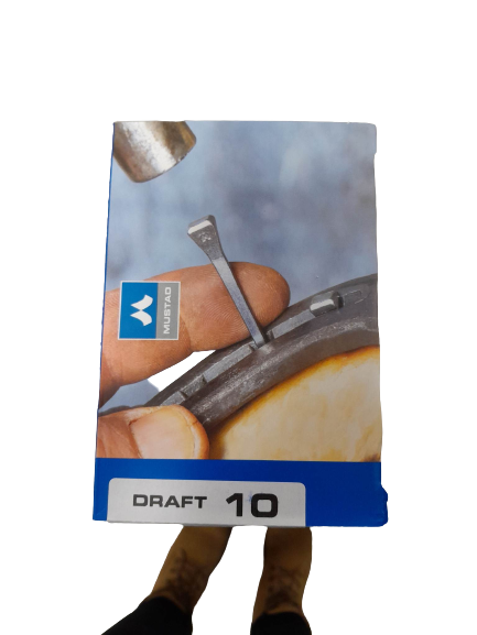 MUSTAD patkószeg  DRAFT 10 SLIM  / 100db ( 73 mm )