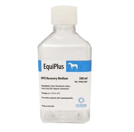 EquiPlus Opu Recovey Medium, 500 ml of ready-to-use medium