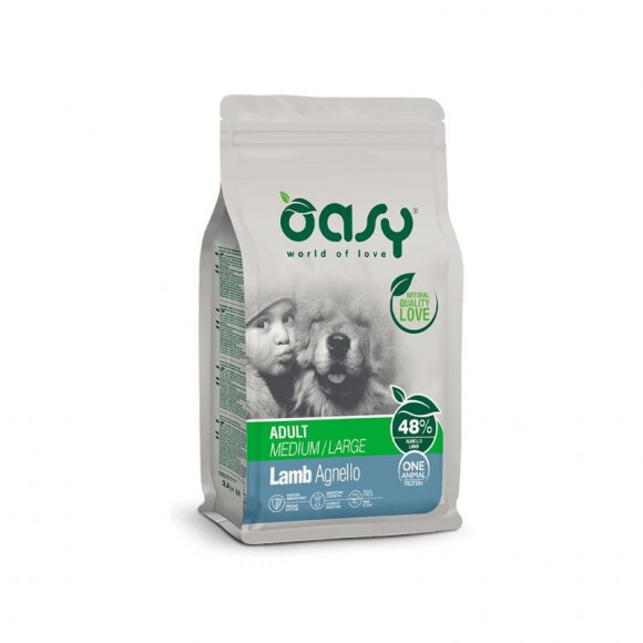 Oasy Dog OAP Adult Medium/Large Lamb 12kg