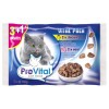 Prevital Alutasakos Macskaeledel 4x 100g ( 2db Csirke, 2db Borjú) Multipack PREV8